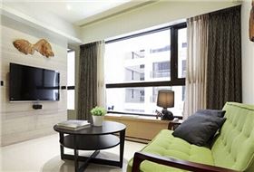 選擇窗簾色調(diào)有講究，炎炎夏日給你不一樣的清涼