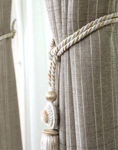 麻棉面料窗簾-細麻